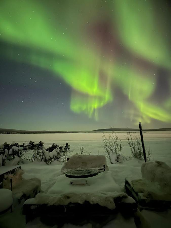 Villa Camp Caroli Hobbit Hut Jukkasjärvi Esterno foto
