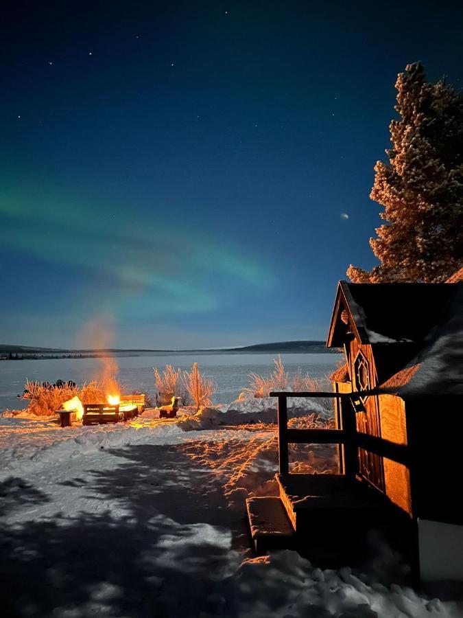 Villa Camp Caroli Hobbit Hut Jukkasjärvi Esterno foto